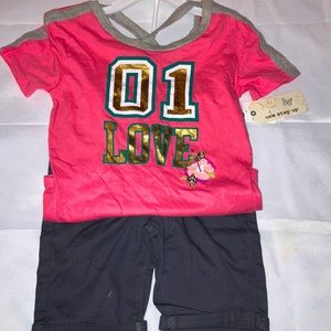 NWT LOVE OUTFIT